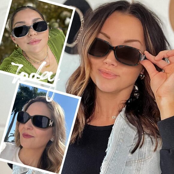 Women\'s Polarized Sunglasses UV400 Wraparound Butterfly Design Fashion main image 5